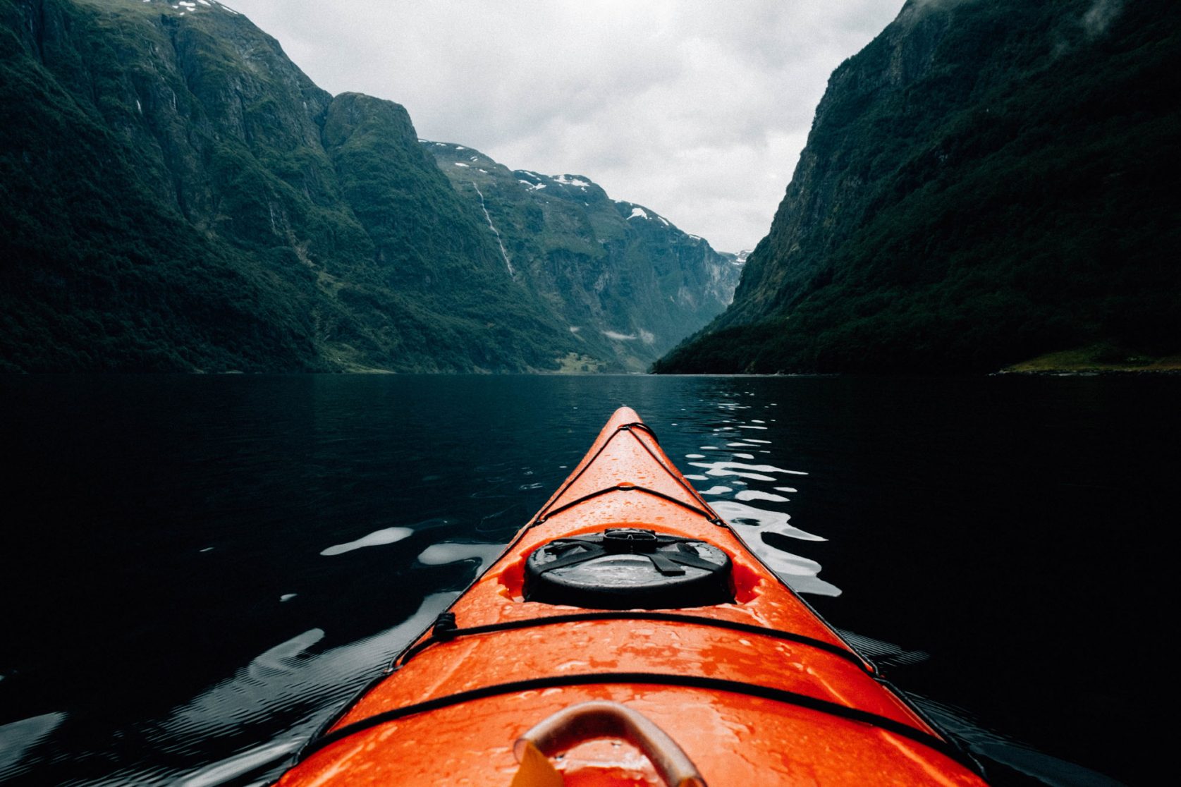 aanmelden The kayak trip Noorwegen